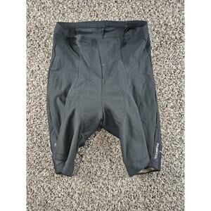 Sugoi Technifine Mens Sz XL Padded Cycling Shorts Compression Black